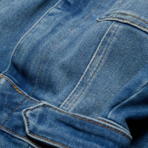 Good American Fit For Success Stretch Denim Jumpsuit NWT XS - Picture 5 of 7